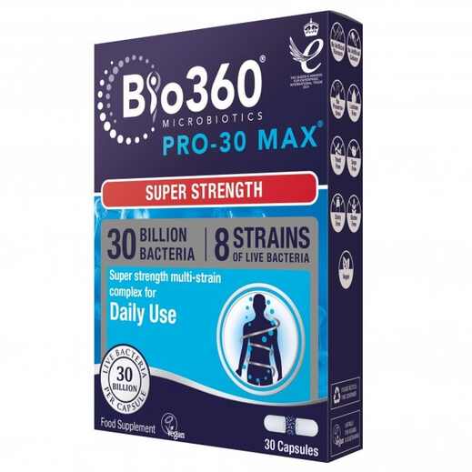 NATURES Aid Bio 360 Pro-30 Max Capsules - Daily Nutritional Support (30 Capsules)