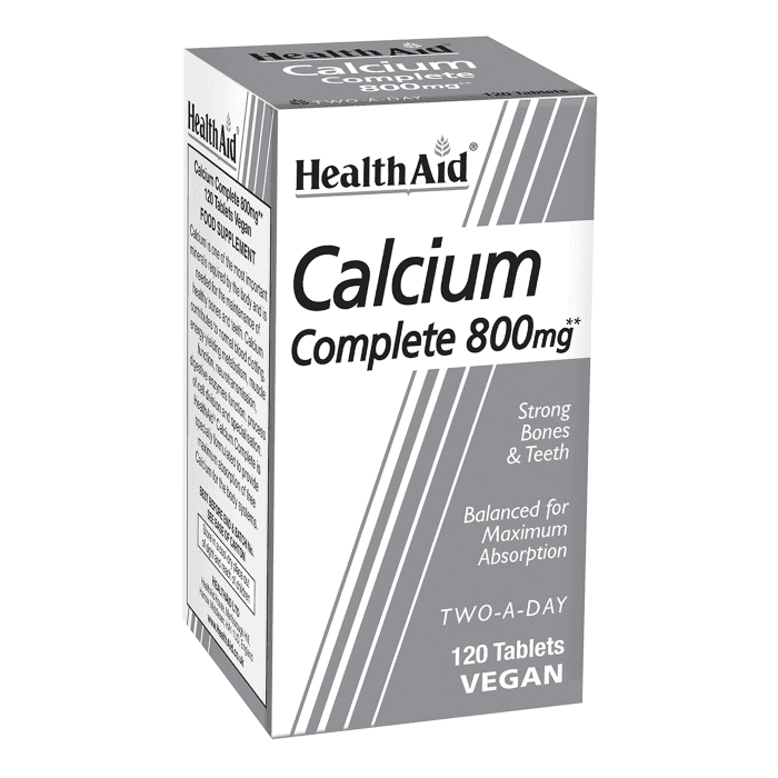 Health Aid Calcium Complete 800MG - Bone Health Support (120's)