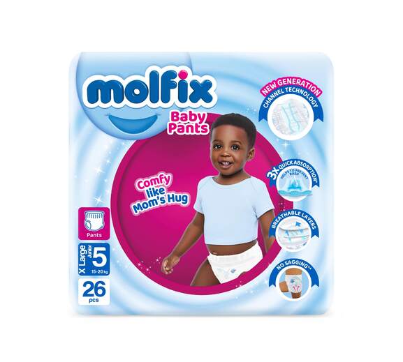Molfix Pants Size 5 Junior (15-20kg) (20kg)